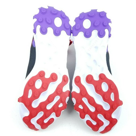 Nike React Element 55 Womens Running Shoes Black Purple CQ9903 001 Sizes 6-10 - Picture 7 of 8